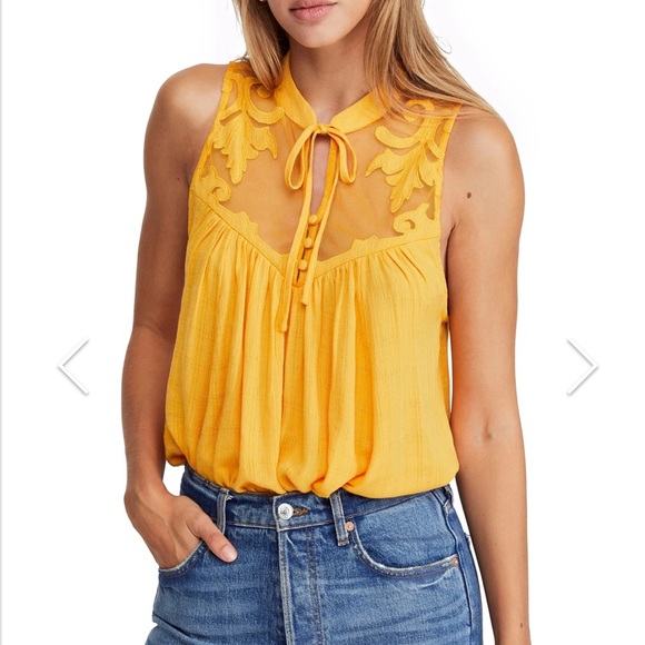 Free People Western Romance Tank - Picture 2 of 8